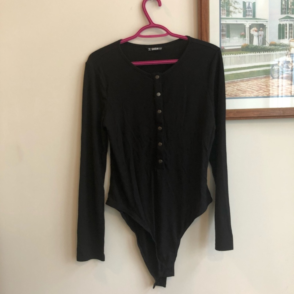NWOT Solid Long Sleeve Bodysuit